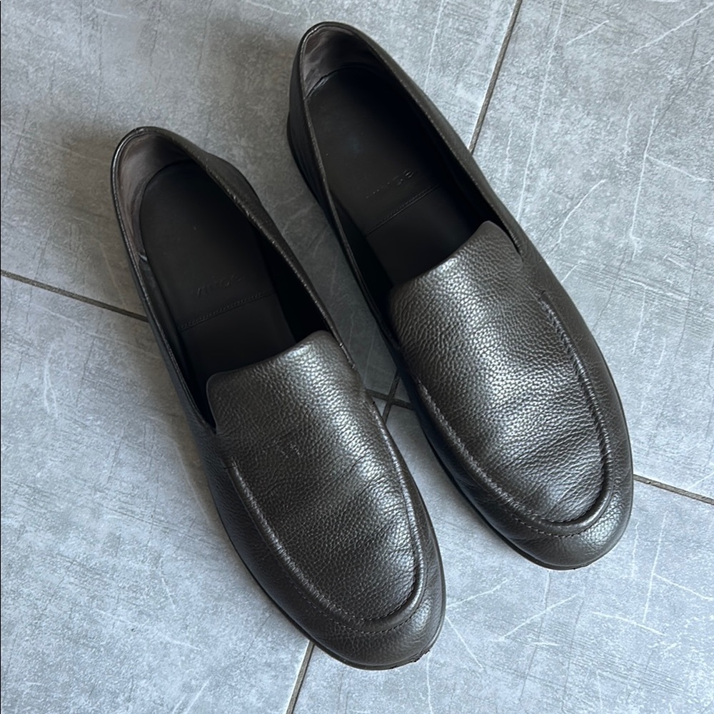 Vince brown Leather Loafers